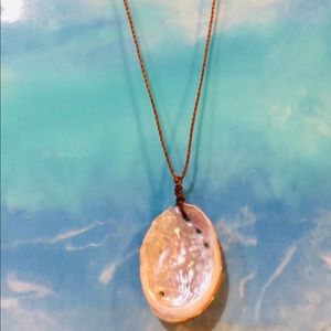 Abalone Shell Handmade Waterproof Rope Necklace